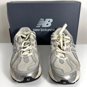 NEW BALANCE 1906R Silver/Beige Low-Top Running Shoes Mens 6.5 Womens 8 US + Box